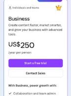 Canva Plans and Pricing