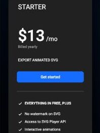 SVGator Pricing