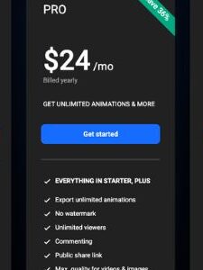 SVGator Pro Plan Pricing